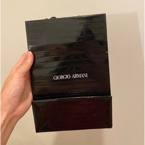 Giorgio Armani black shopping or gift bag